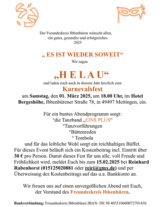 Einladung